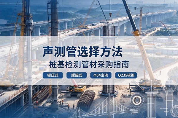 贺州声测管选型标准