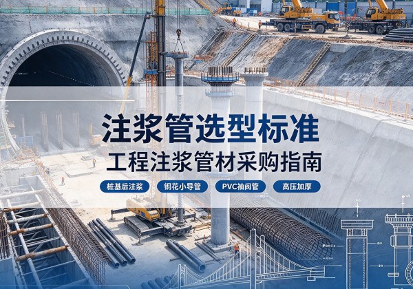 贺州注浆管选型标准